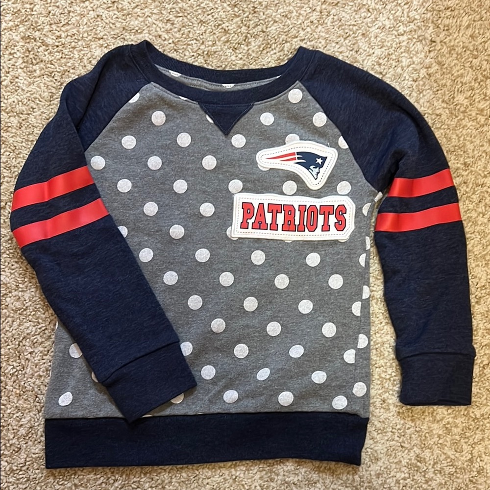 Patriots Polka Dot Sweatshirt